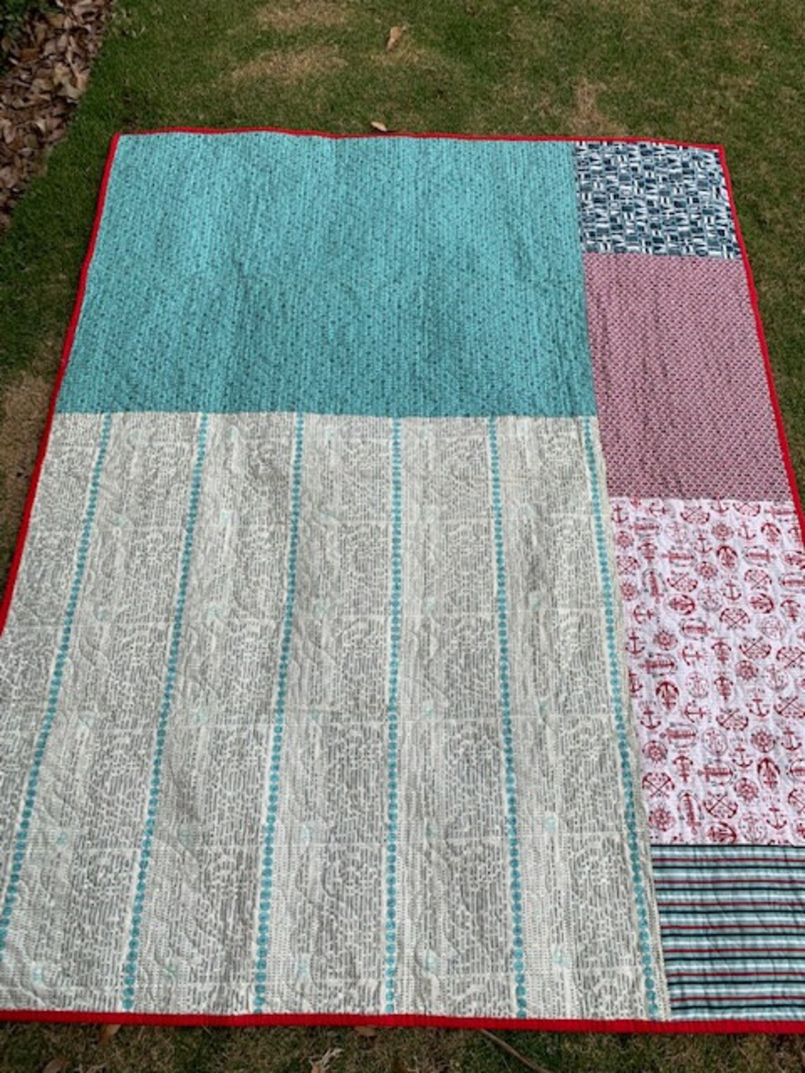 Maze Quilt Etsy