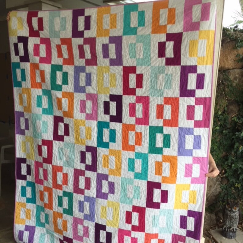 Puzzle Box Quilt Etsy