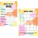 Printable Bachelorette Party Games,watercolor Bridal Shower Games,hen ...