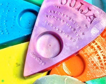 Ouija planchette soap