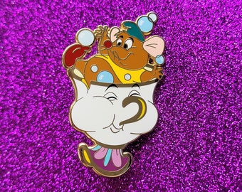 fantasy pins mashup "cendrillon" & "la belle et la bête"