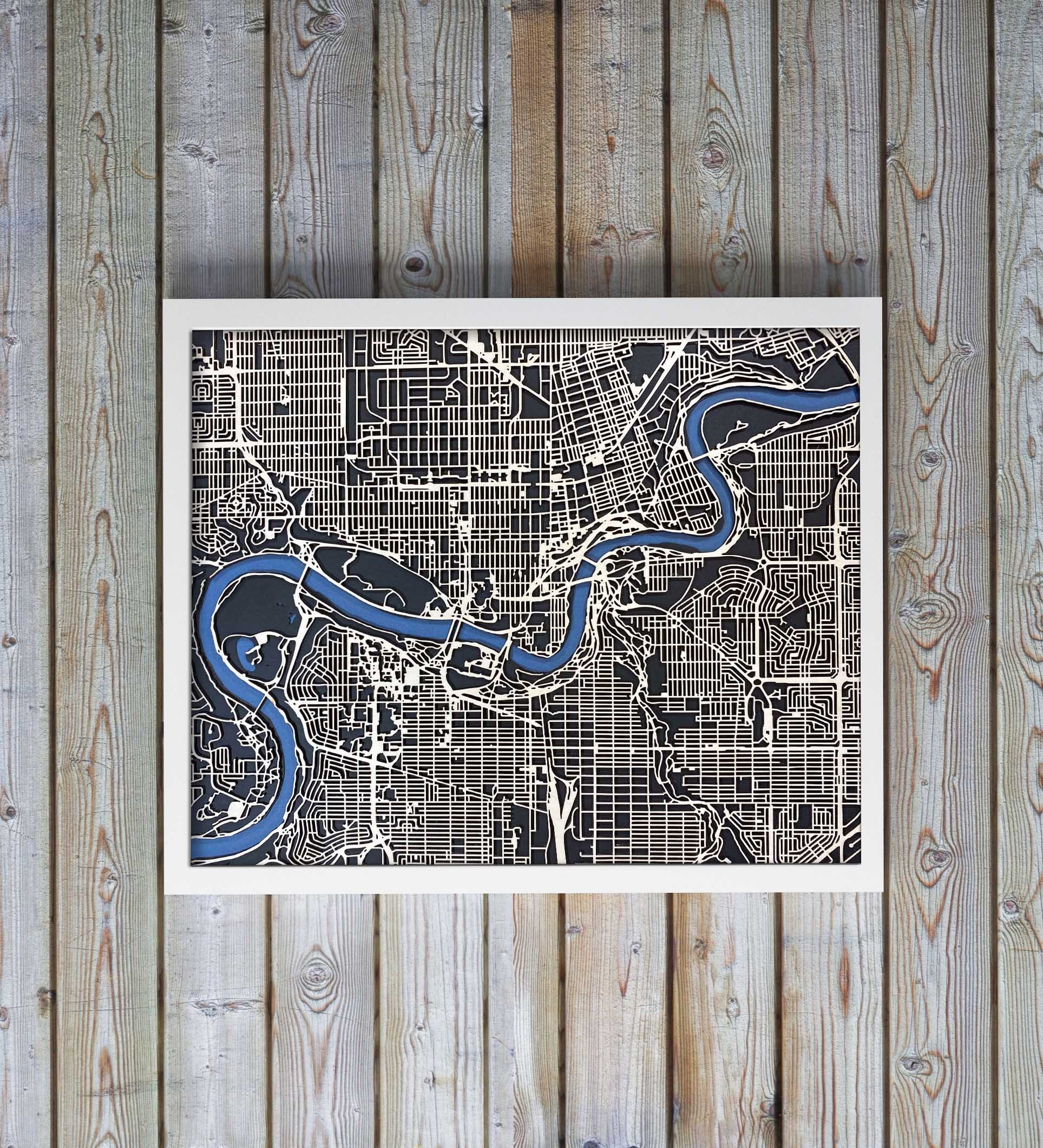 Create a custom map with cities lasopacomputer