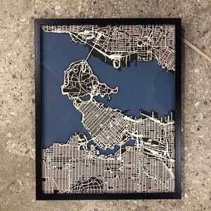 Custom Gift Idea Cut Wood Map, Laser Cut Maps, Black Friday Sale - Etsy