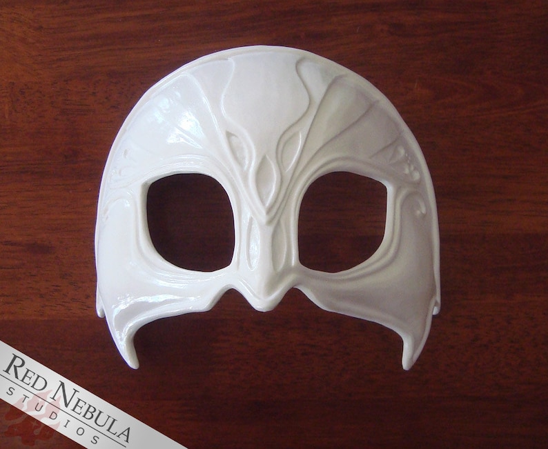 Female Orlesian Mask Blank, Masquerade Mask, Fancy Dress Party Masque, Masquerade Ball Mask, Blank Resin Mask, Celene Mask, Dragon Age Mask image 1