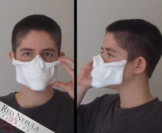 Lower Face Half Skull Mask Lower Face Half Skull Mask