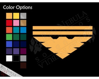 Archangel Vinyl Decal - Garrus Vakarian Mass Effect Sticker - Multiple Color Options