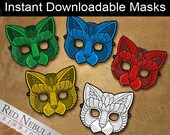 Stylized Cat Mask, Costuming