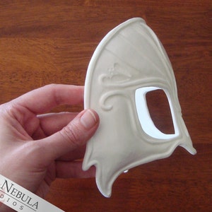 Female Orlesian Mask Blank, Masquerade Mask, Fancy Dress Party Masque, Masquerade Ball Mask, Blank Resin Mask, Celene Mask, Dragon Age Mask image 3