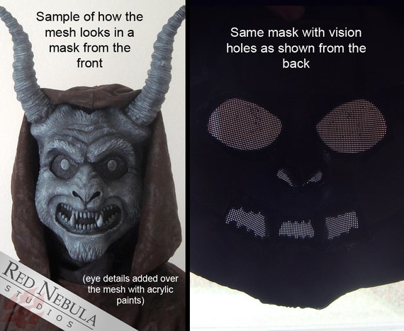 Black Mesh Fabric Mask Eye Covers Costume Eye Blackout Mesh amateur 570x467 image Black Mesh Fabric Mask Eye Covers Costume Eye Blackout Mesh