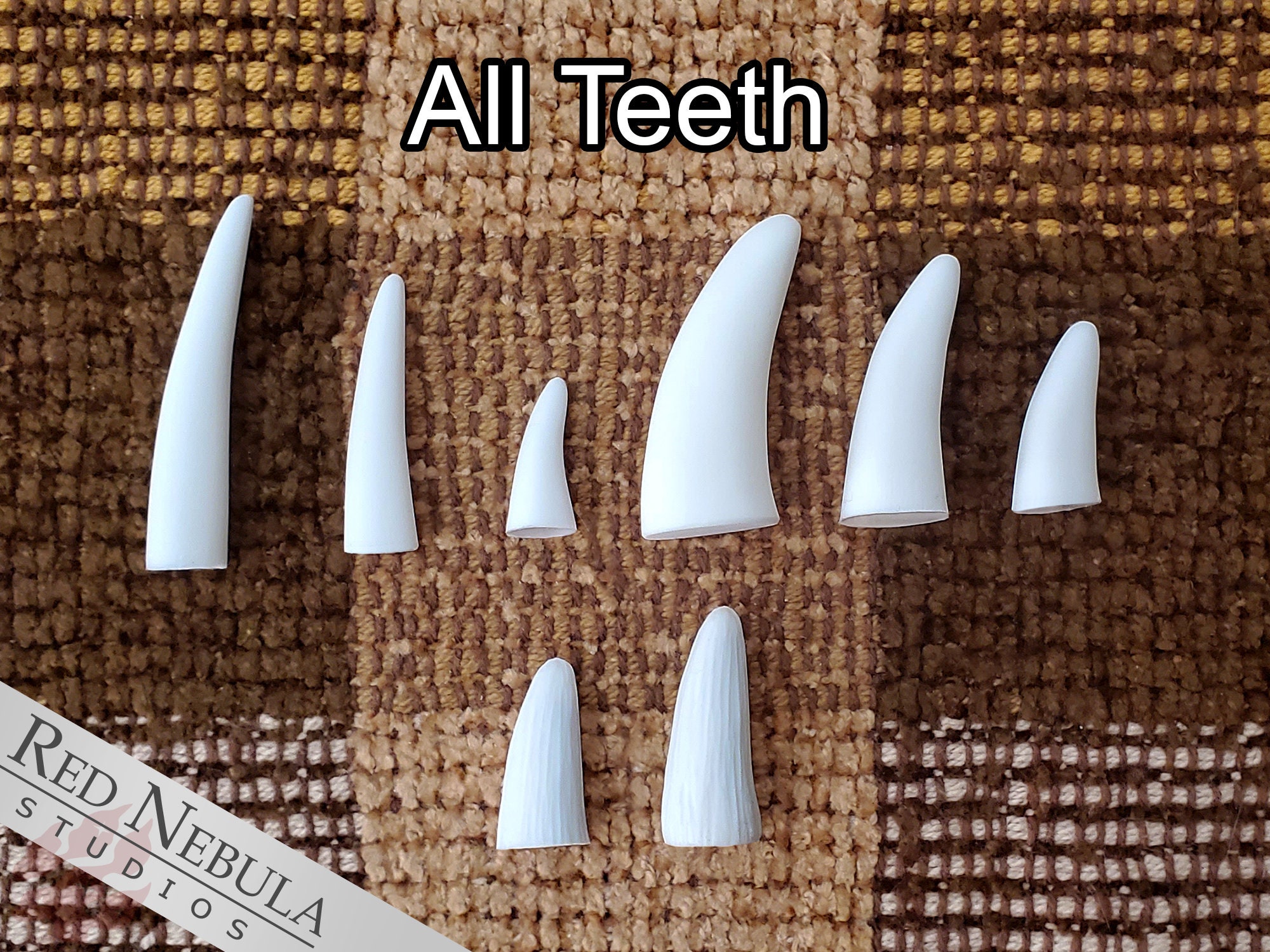 VINTAGE Dental Teeth Mold Ceramic Dentaform 1950s Complete Oddity 1044S