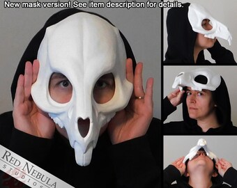 Rat Skull Mask, Blank Cast Resin Rodent Skull, Mouse Skull Face Mask, Rat Skeleton Mask, Rabbit Skull Mask, Creepy Mask