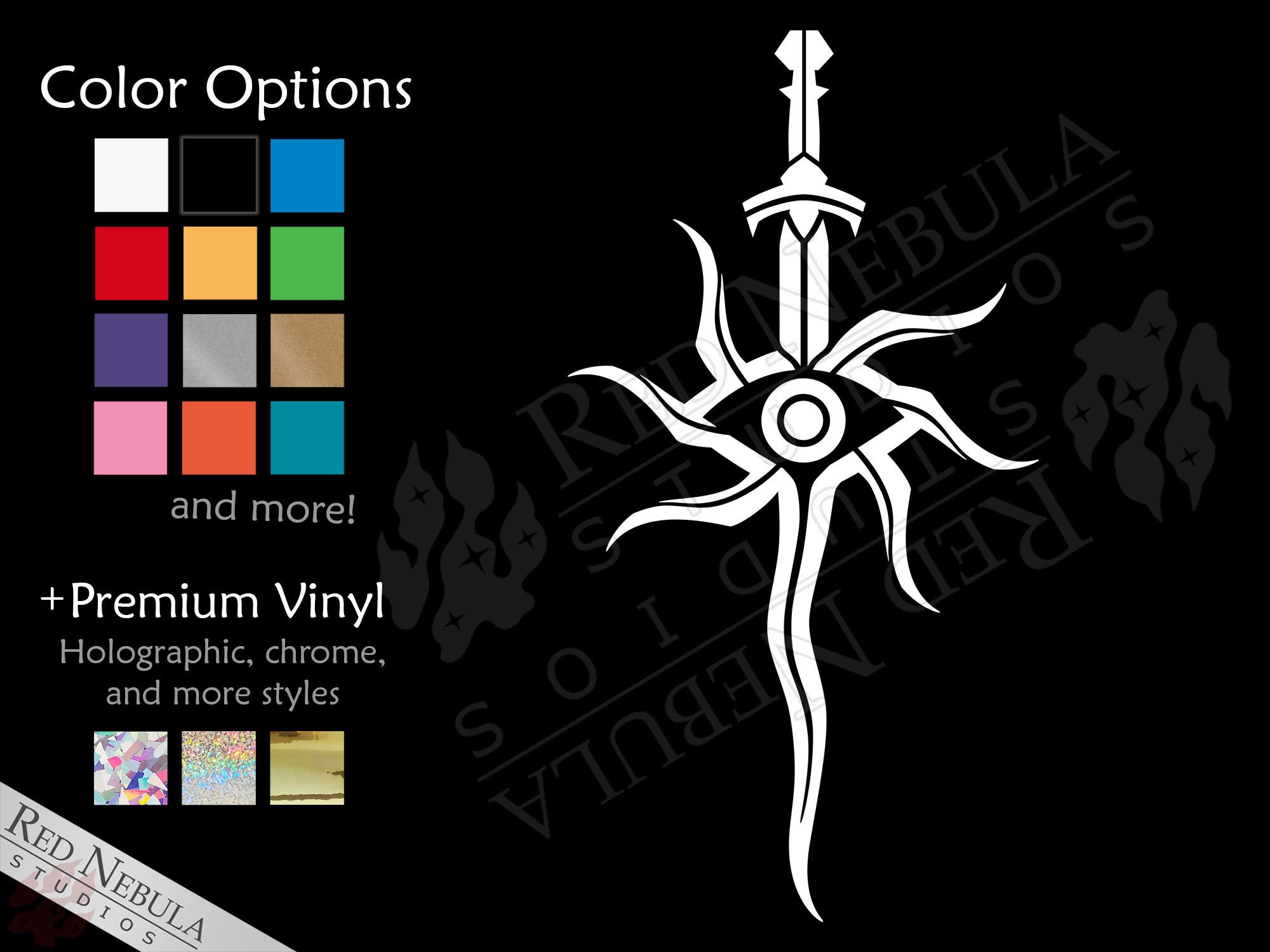 Rosendin Local 11 Christmas Party 2022 Inquisition Sword Vinyl Decal Dragon Age Car Decal With Dai | Etsy Singapore