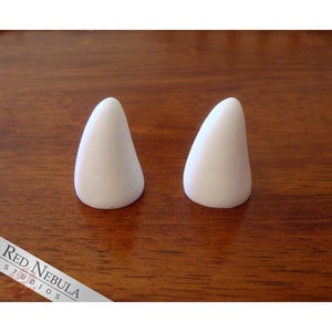 1.5&quot;, 2&quot;, 2.5&quot;, or 3&quot; Small Horns (Pair) | Goat Horns, Cow Horns, Smooth Cosplay Horns or Tusks