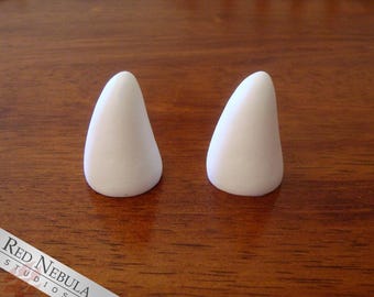 1.5", 2", 2.5", or 3" Small Horns (Pair) | Goat Horns, Cow Horns, Smooth Cosplay Horns or Tusks