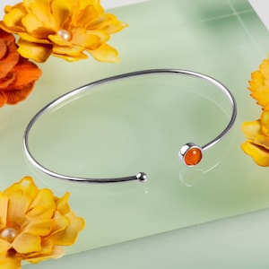 Carnelian bangle hot sale