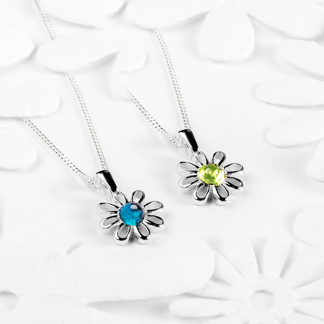 ネックレス・ペンダント STONEHENgE silver daisy necklace STONEHENgE】Silver Daisy Flower Necklace K1849〜ネックレス