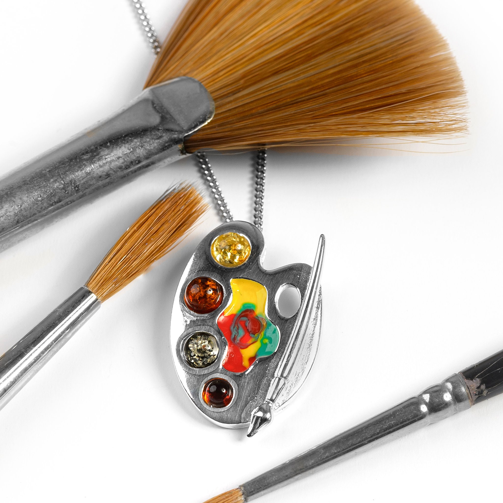 Artist palette plate España