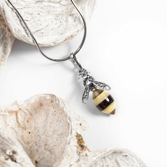 Etsy bee deals necklace