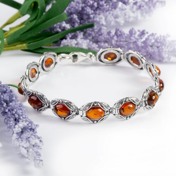 Etsy shop amber bracelet