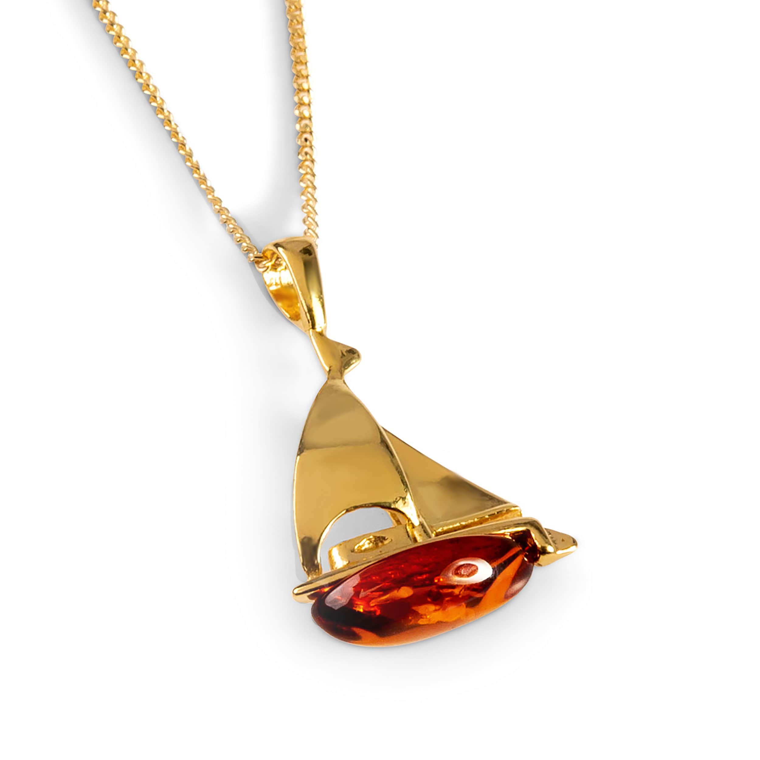 UNO - Colgante de velero chapado en oro de 14 quilates - 10 x 13 mm, GC84 - México UNO - Colgante de velero chapado en oro de 14 quilates - 10 x 13 mm, GC84 - México