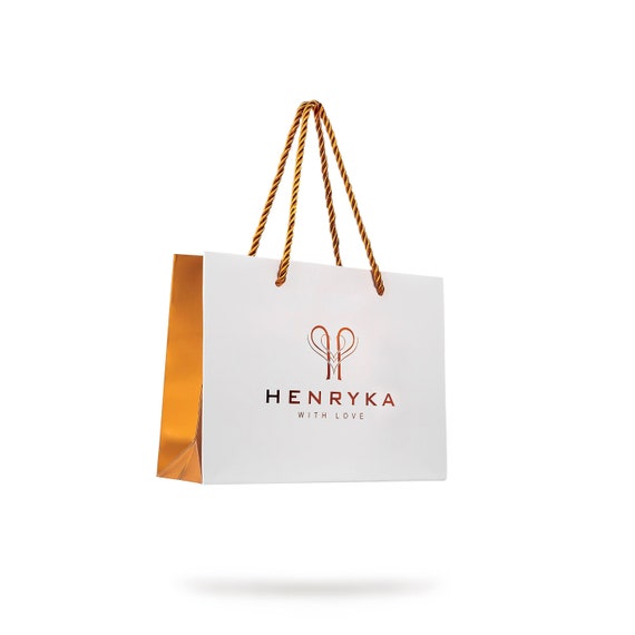 Henryka Branded Gift Bag, Bespoke Gift Packaging, Luxury Gift Bag