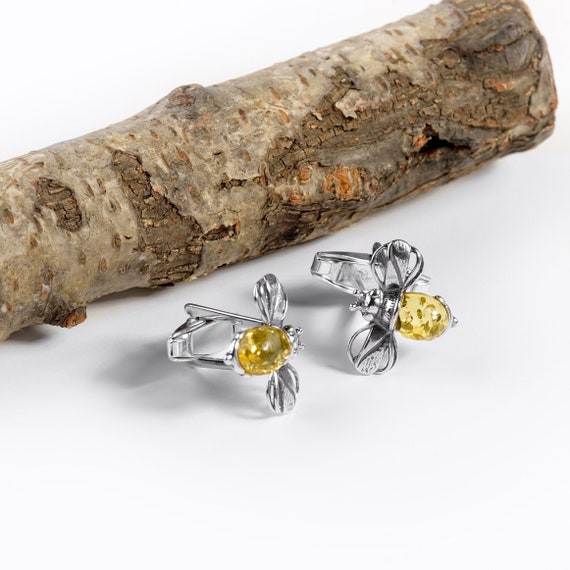 Bumble bee shop cufflinks