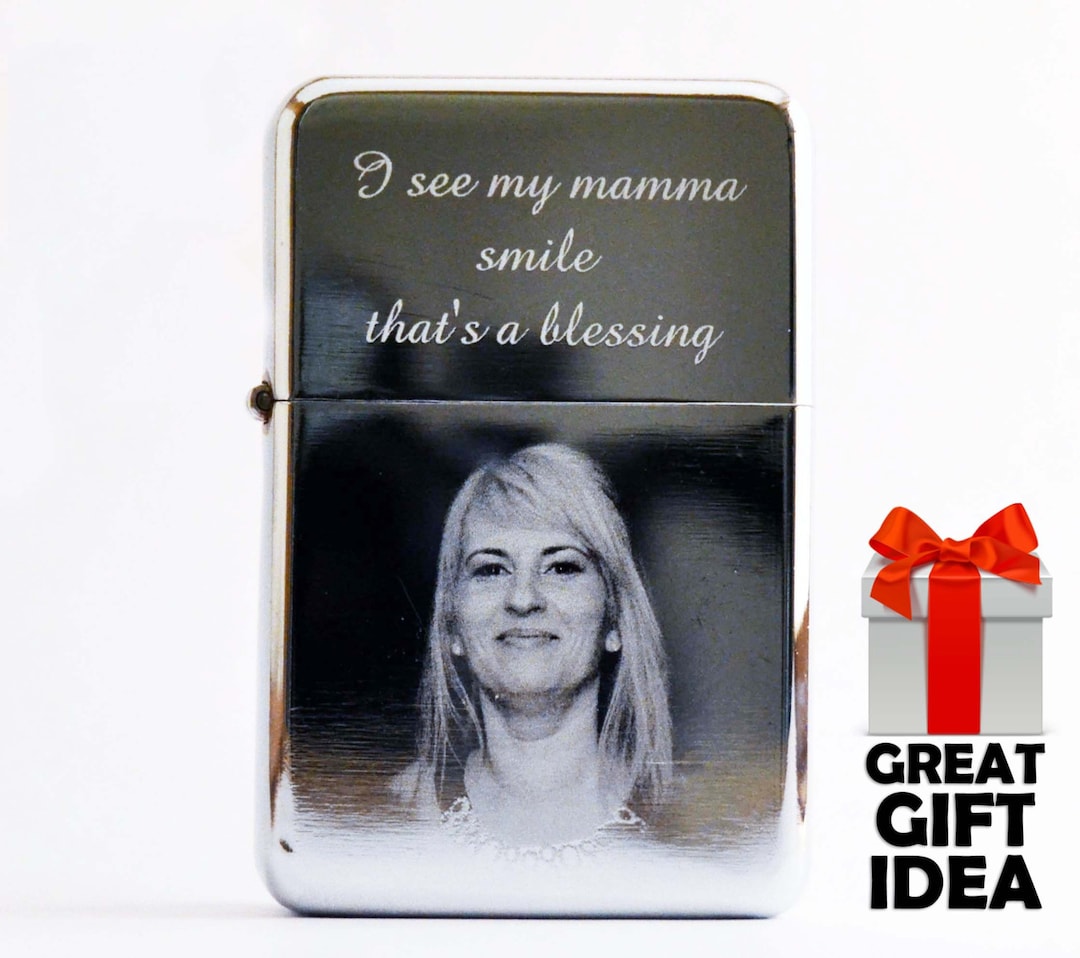 Personalised Lighter, Photo & Text Personalized Lighter, Quality Gift