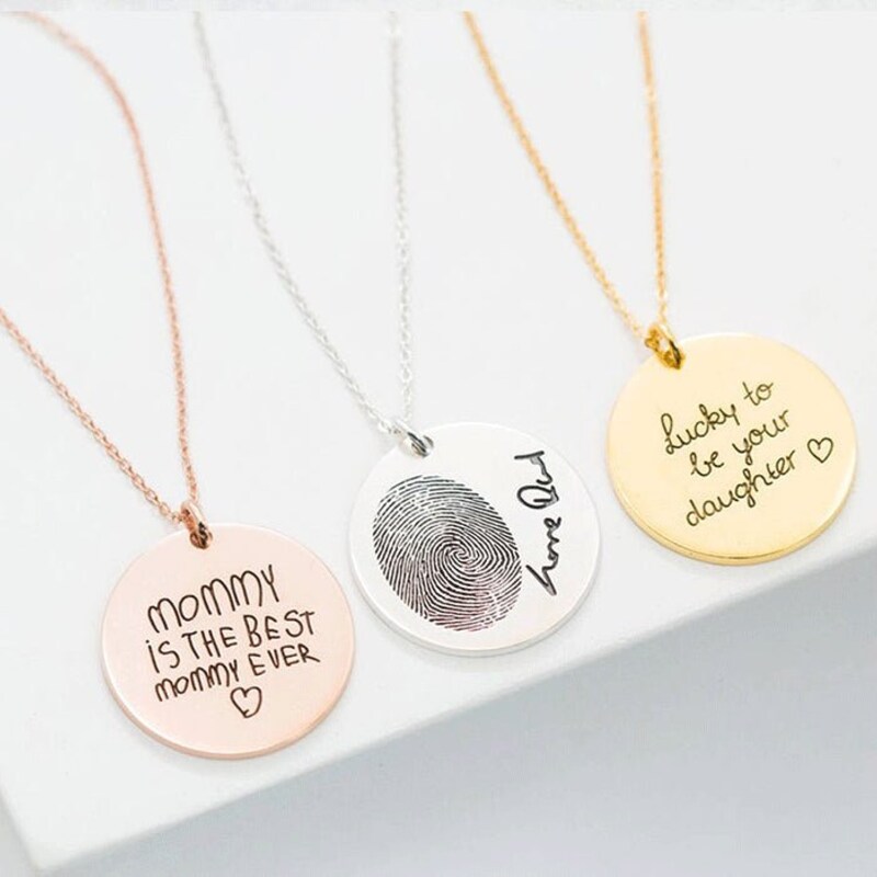 Fingerprint Pendant - Etsy