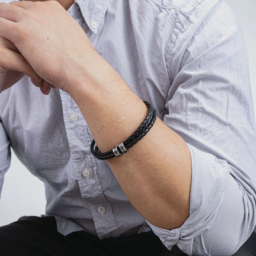 Mens Bracelets Leather