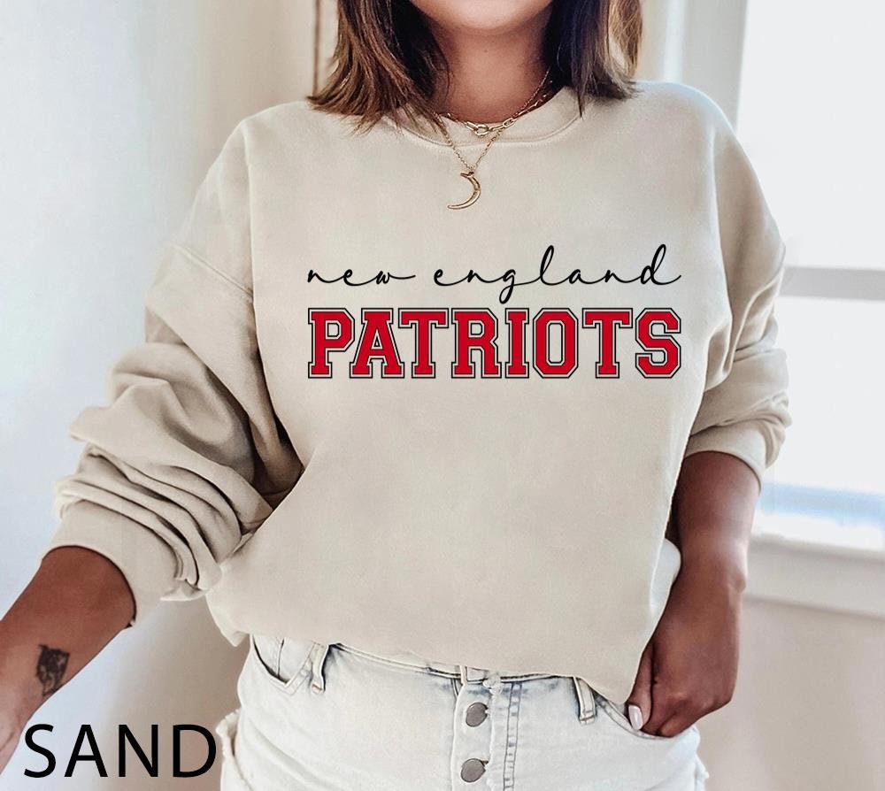 Discover New England Football Sweatshirt, The Pats Shirt, Vintage New England Crewneck, Patriots Sweatshirt, New England Fan Gifts
