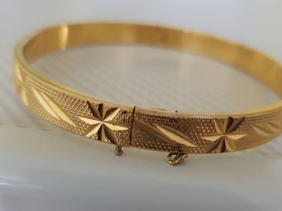9ct rolled gold filigree bangle | eBay