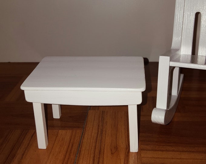 White 1:6 Scale Table/ 1/6 Scale Side Table/ 1/6 Scale Coffee - Etsy