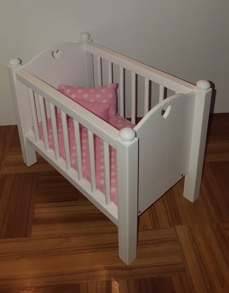 barbie doll baby crib