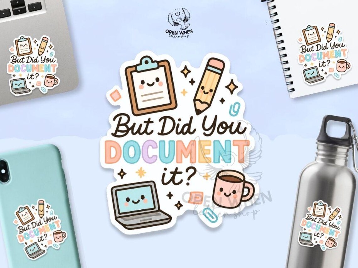 But Did You Document It Sticker • Funny Work Sticker • Programmer ...