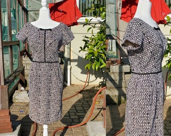 Maat medium vintage jaren '50 schede jurk