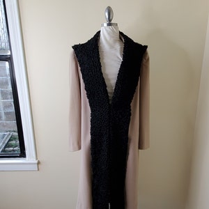 Size small The Emporium San Francisco 40s wool swing clutch coat w/ trim