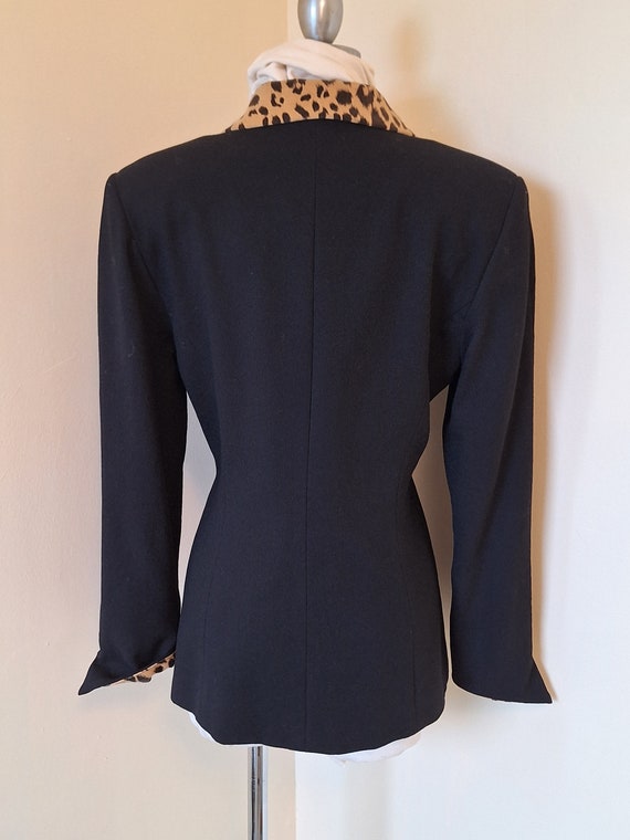 Size small medium authentic vintage 1940s leopard… - image 3