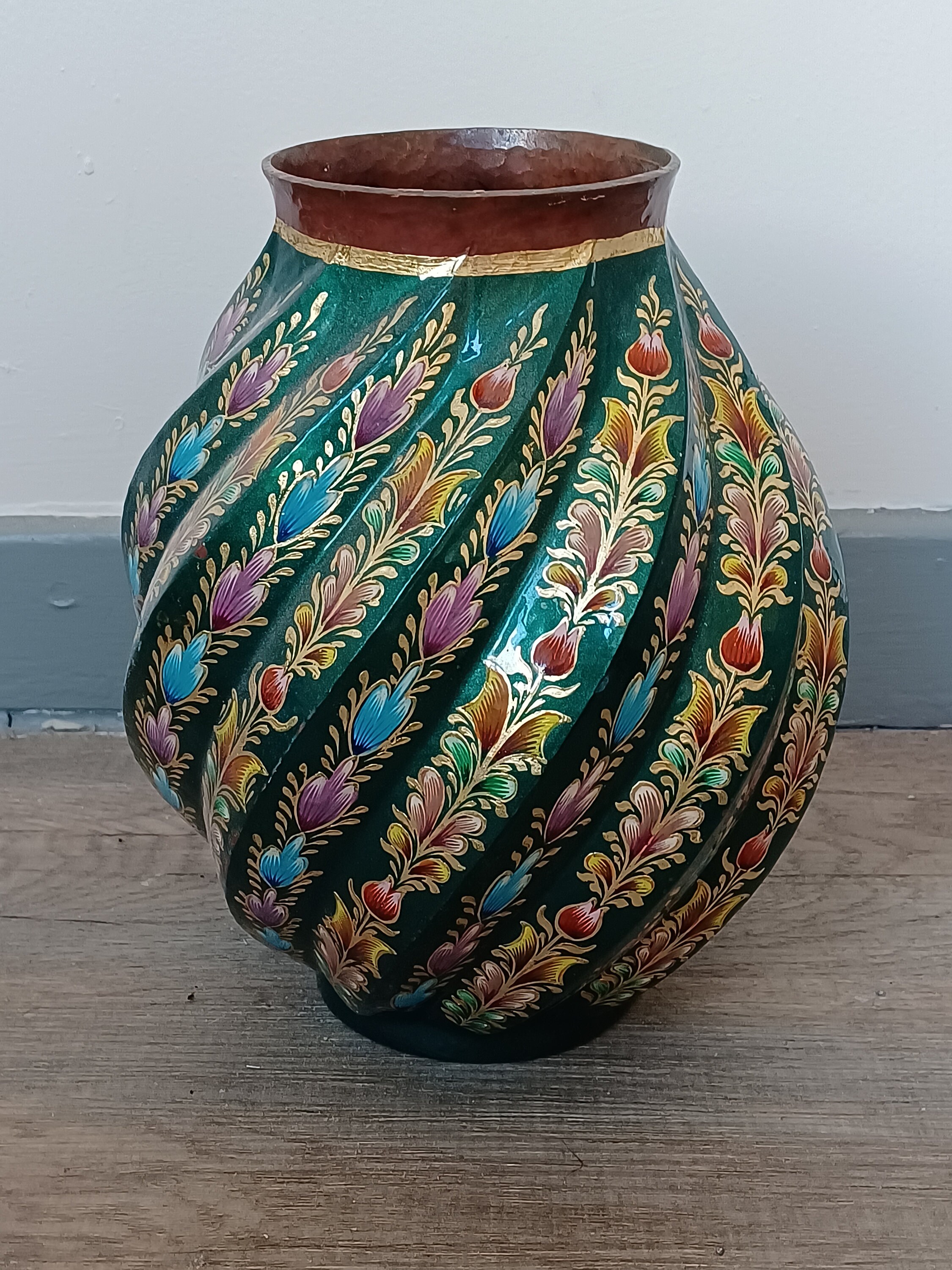 Abdon Punzo Angel Michoacan Santa Clara Del Cobre Vase Vessel - Etsy