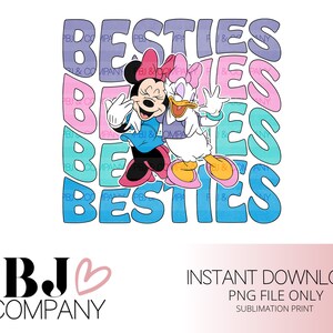 Besties, Besties png, Besties sublimation