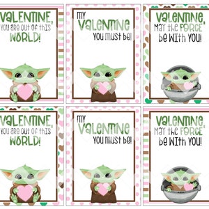 Tarjetas de San Valentín para niños, tarjetas imprimibles para el día de San Valentín Archivo digital