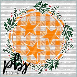 Tennessee Christmas PNG, buffalo plaid Png, kerstsublimatie