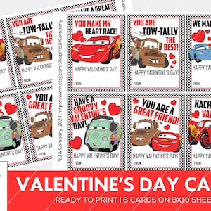 Valentinstagskarten für Kinder