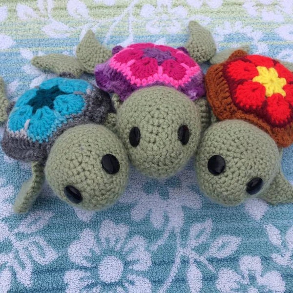 Tank the Tiny Sea Turtle - PATTERN ONLY!