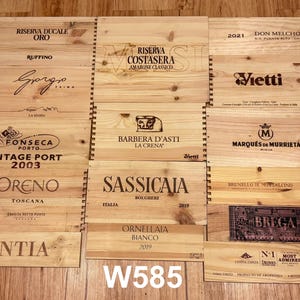 15 painéis de engradados de vinho de classe mundial