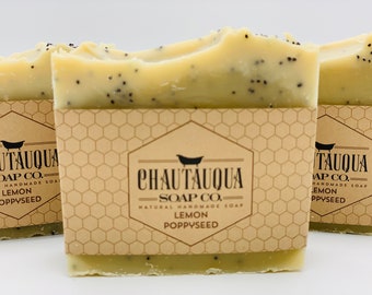 Lemon Poppyseed Soap