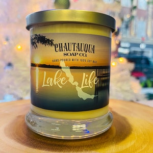 Lake Life Wood Wick Candle