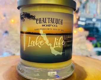 Lake Life Wood Wick Candle