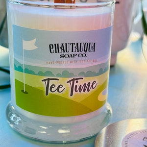Tee Time Wood Wick Candle