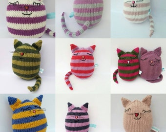 Cat knitting pattern