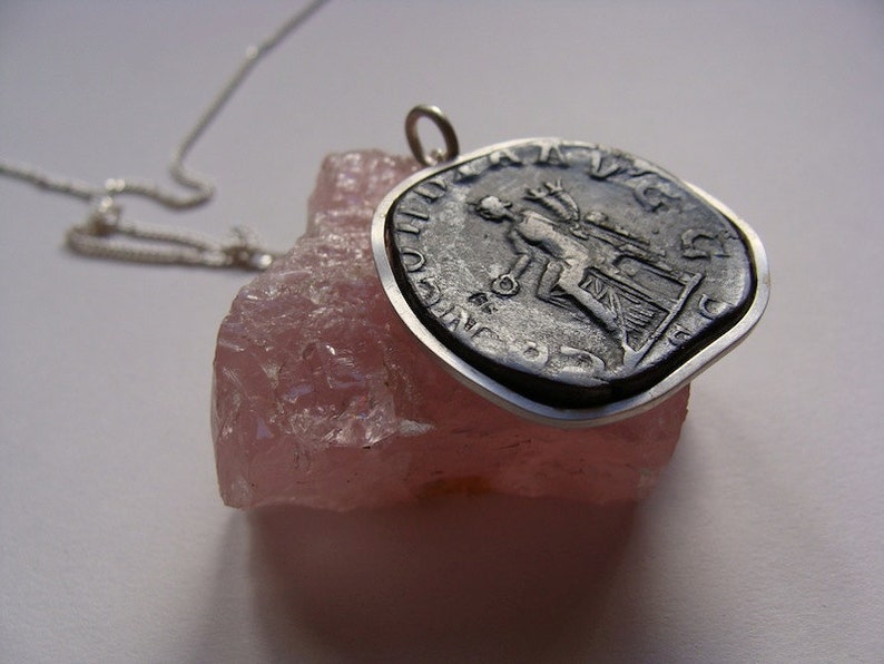 Vintage Otacilia Silver Pendant.